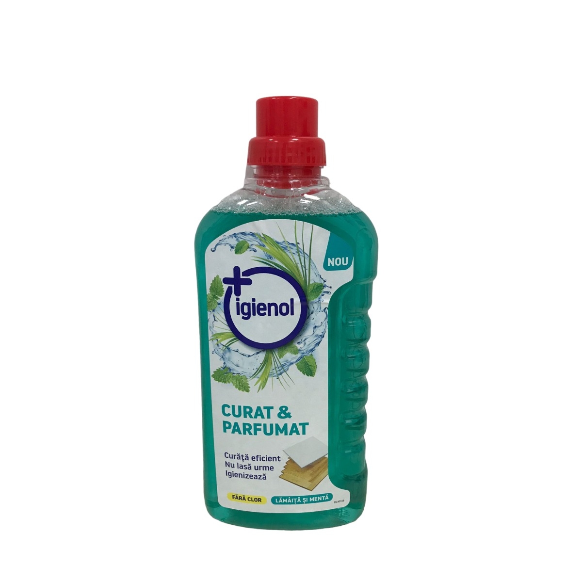 IGIENOL CURAT & PARFUMAT SOLUTIE PARDOSELI SI SUPRAFETE LAMAITA SI MENTA 1L