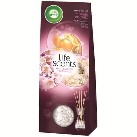 Air Wick Odorizant de camera Reed Diffuser Life Scents Summer Delights, 30 ml
