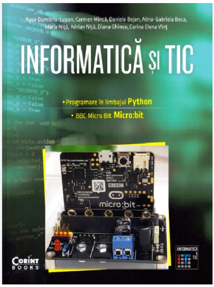 Informatica si TIC clasa a 7-a. Programare in limbajul Python si Micro: bit - Nusa Dumitriu-Lupan