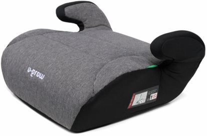 Inaltator auto 125-150 cm, omologare R129, gri/negru, U-Grow