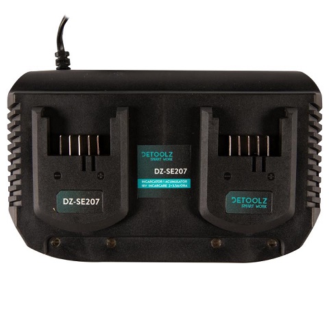 Incarcator 2 acumulatori 18V incarcare 3.5A/ora
