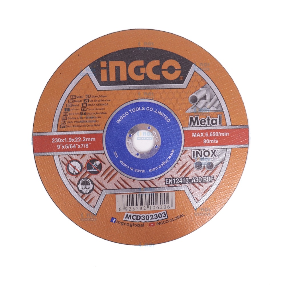 INGCO DISC ABRAZIV 230X1,9MM MCD302303