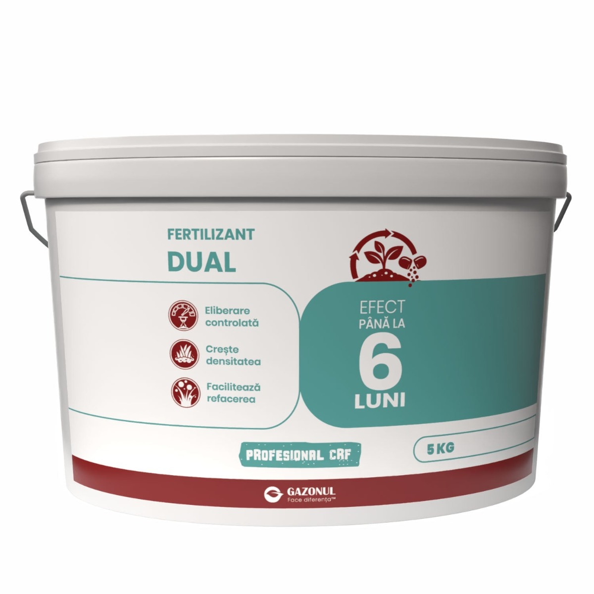Ingrasamant Dual 5 kg, Gazonul