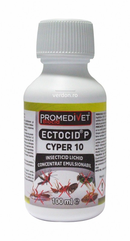 Insecticid Ectocid P Cyper 10  100 Ml