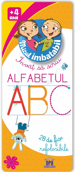 Invat sa scriu. Alfabetul ABC. Sunt imbatabil