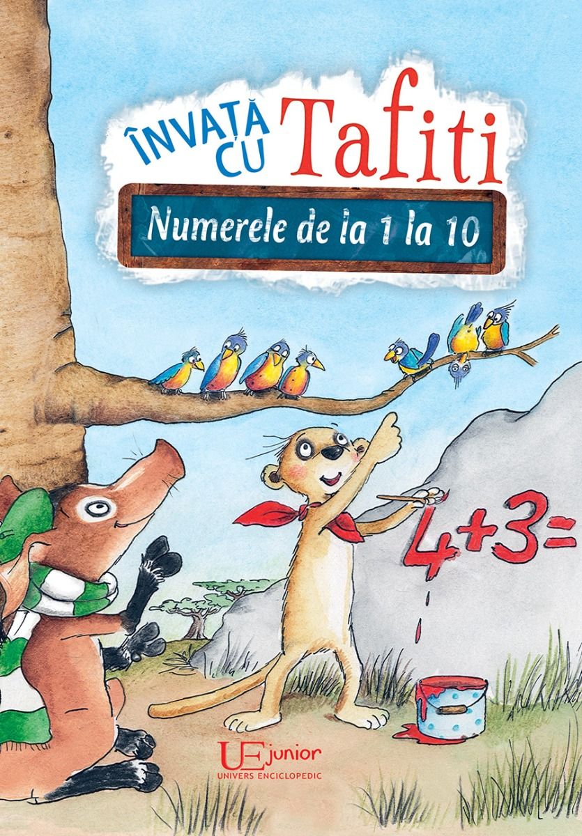 Invata cu Tafiti. Numerele de la 1 la 10 - Julia Ginsbach, Corina Beurenmeister