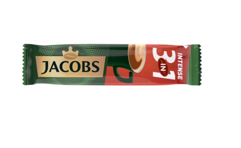 Jacobs Intense 3 in 1 Cafea instant, 17.5 g