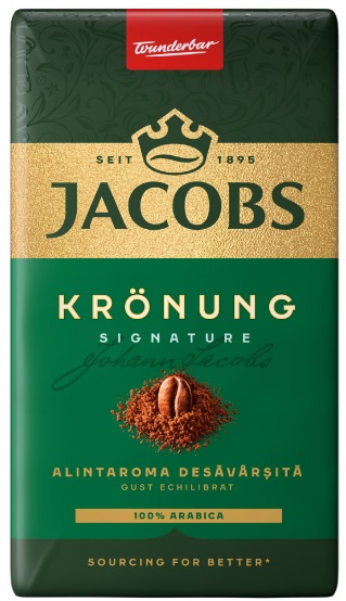 Jacobs Kronung Alintaroma, Cafea macinata, 250 g