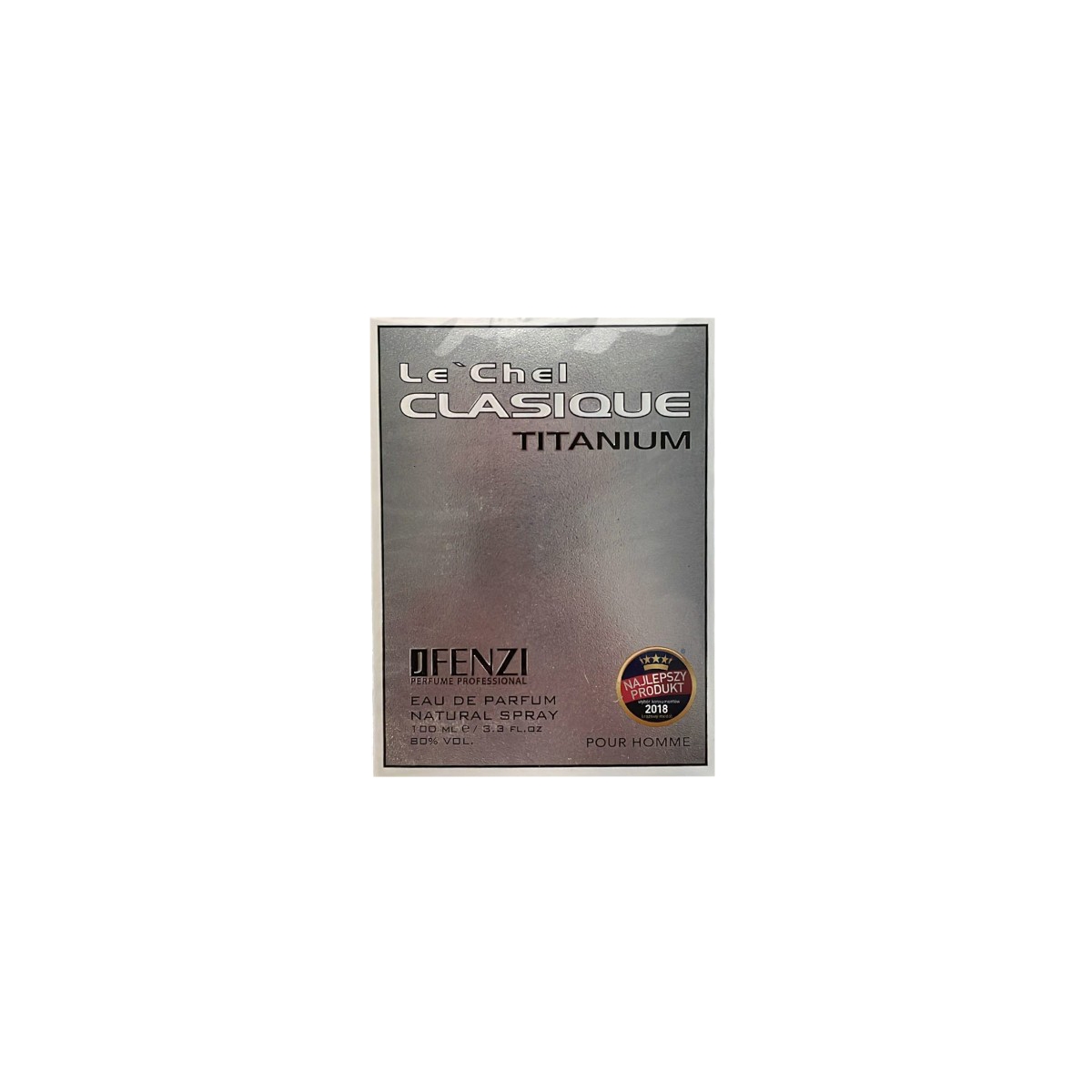 JFENZI APA DE PARFUM MEN 100ML LE\'CHEL CLASIQUE TITANIUM