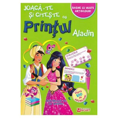 Joaca-te si citeste cu printul Aladin