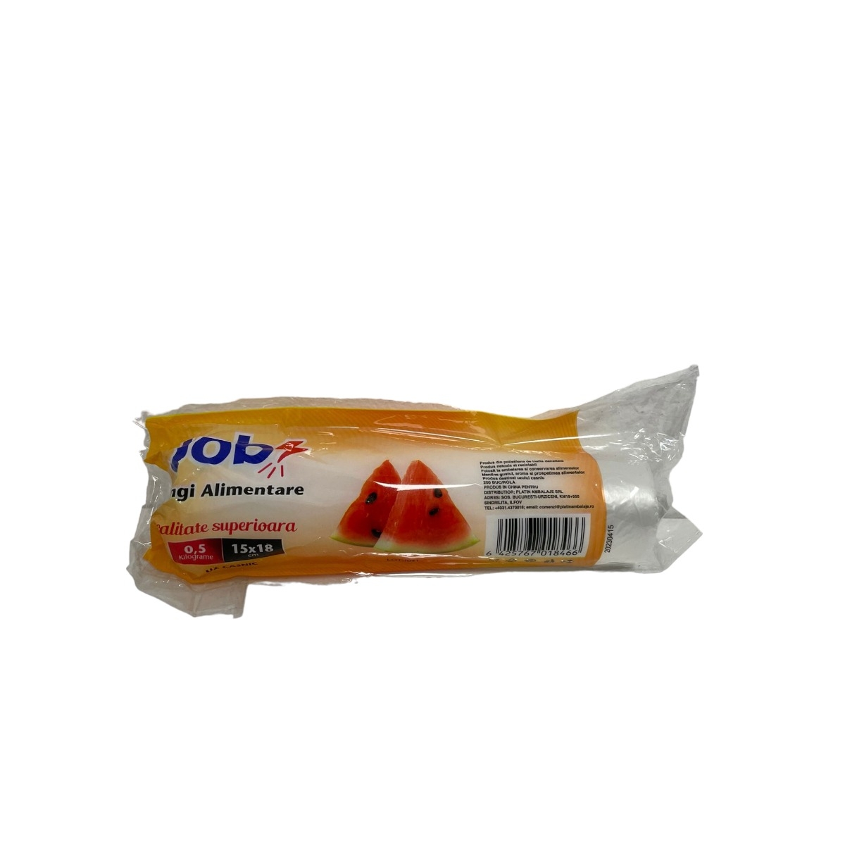 JOB PUNGI ALIMENTE UZ CASNIC 500 GR 15X18 CM