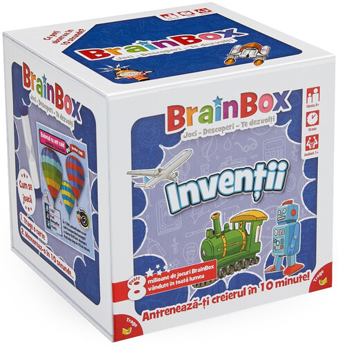 Joc educativ BrainBox - Inventii