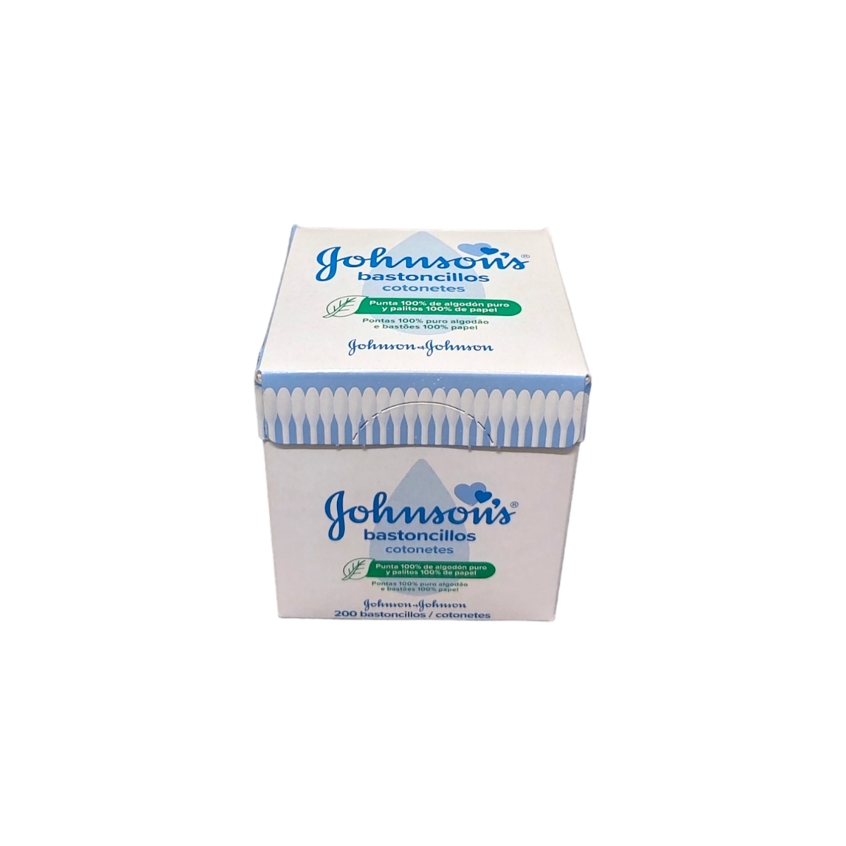 JOHNSON BABY BETISOARE IGIENICE BUMBAC 200BUC