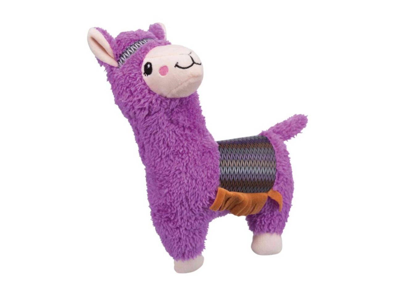 Trixie Jucarie Pentru Caini, Alpaca, Plus, Cu Sunet, 31 cm, Mov, 35899