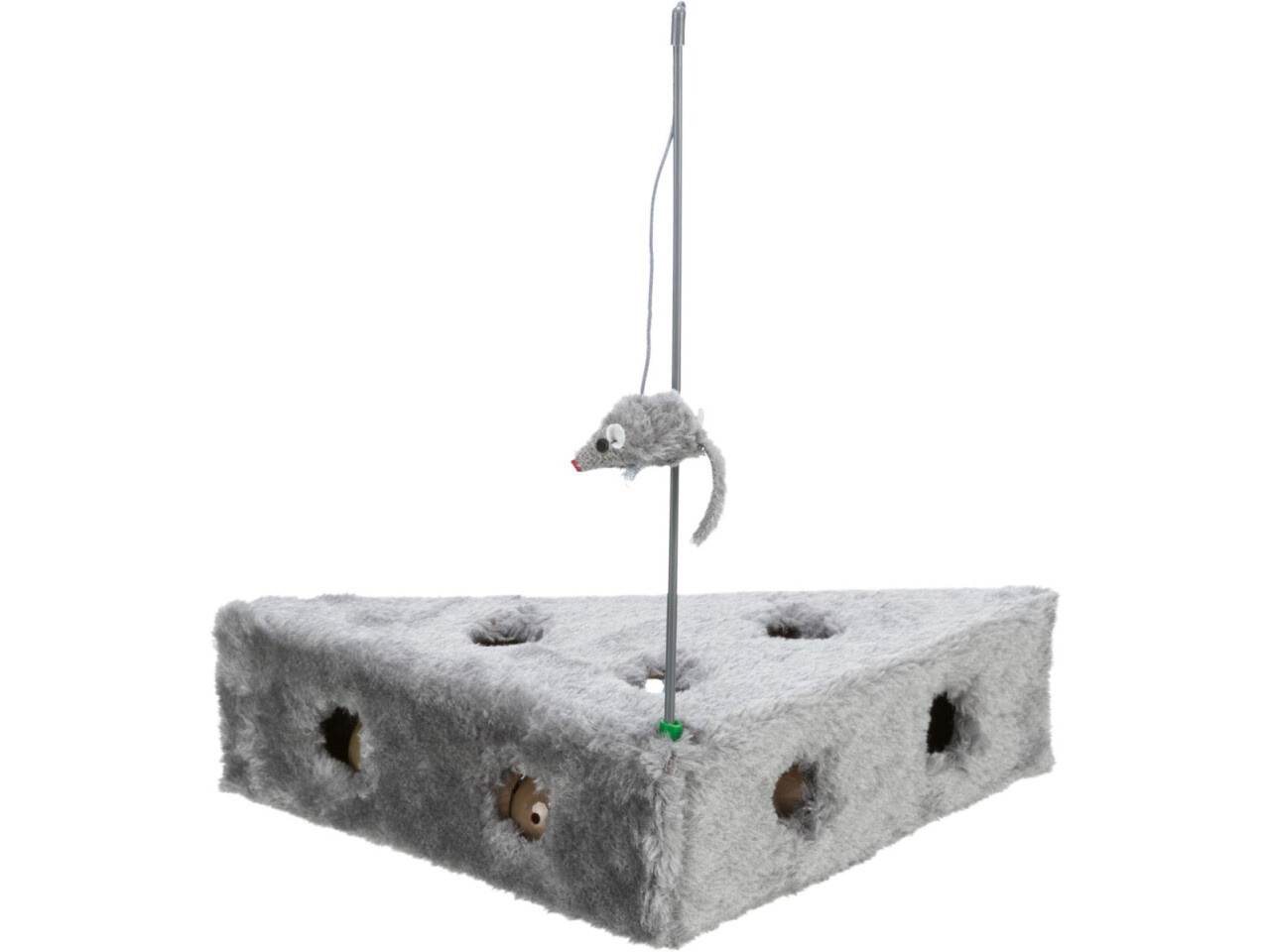 Trixie Jucarie Pentru Pisici, Cascaval Cu 3 Mingi, Plus, 36x8x26/26 cm 4505