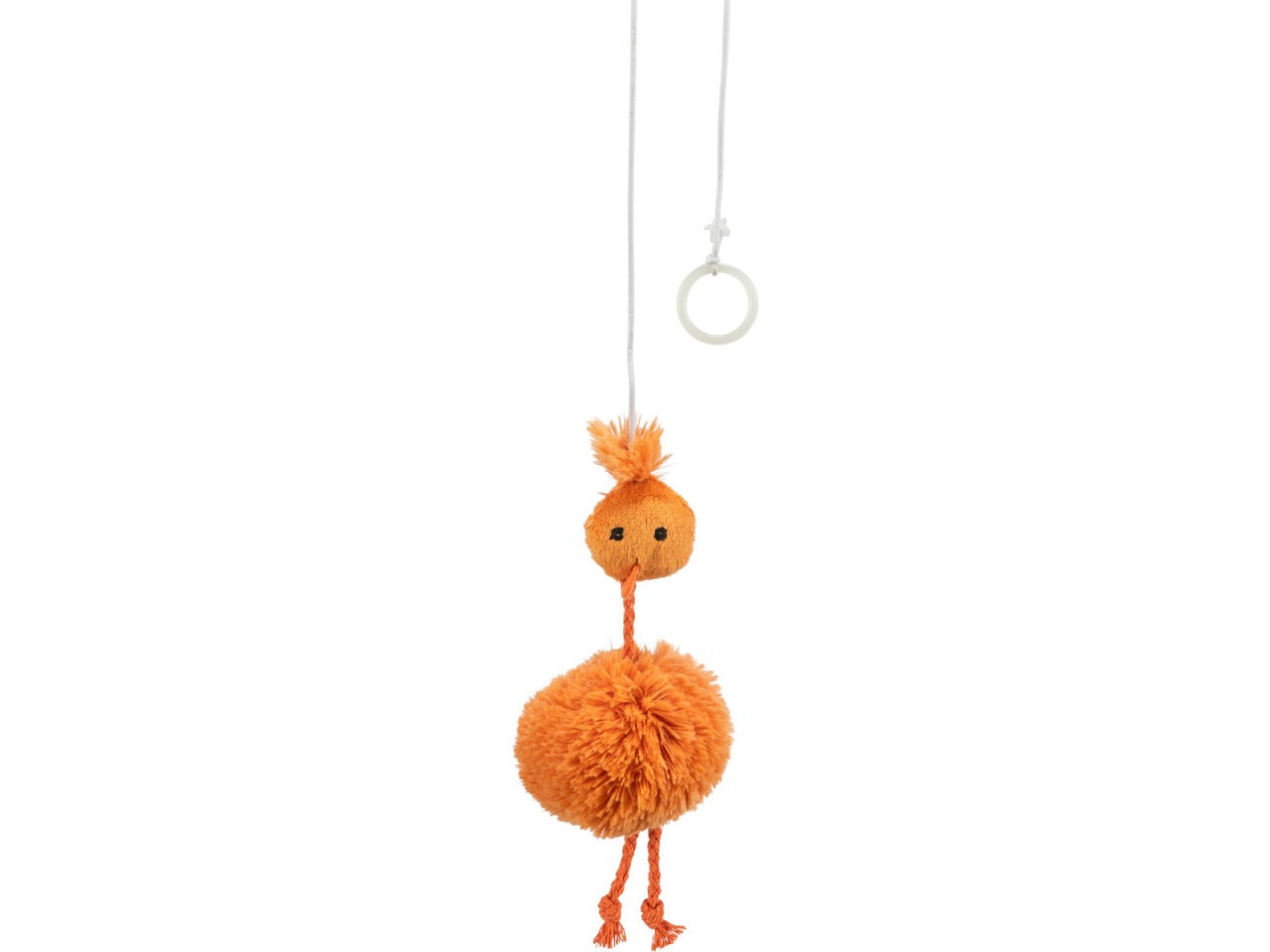 Trixie Jucarie Pentru Pisici, Pui Pe Banda Elastica, Cu Sunet, 20 cm 45561