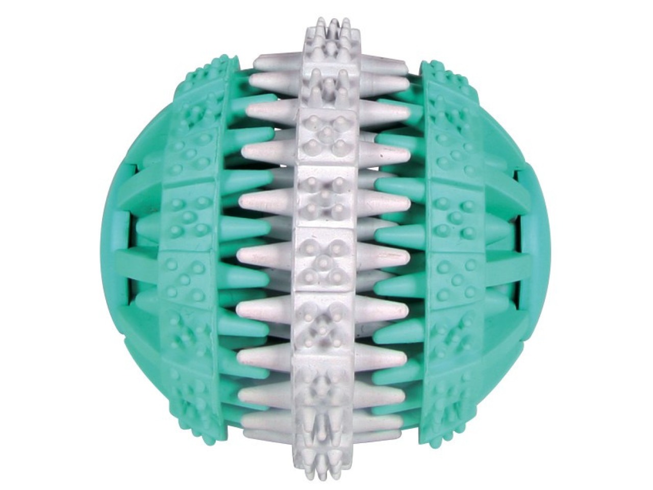 Trixie Jucarie Pentru Caini, Denta Fun, Minge, Aroma Menta, Cauciuc, 6 cm 32941