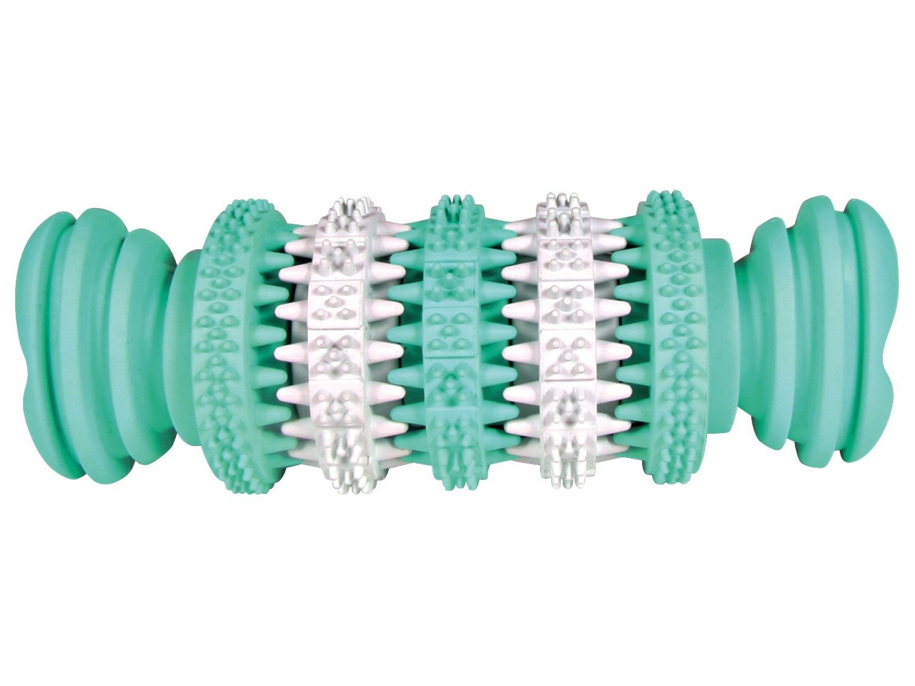 Trixie Jucarie Pentru Caini, Denta Fun, Os, Aroma Menta, Cauciuc, 11.5 cm 32943