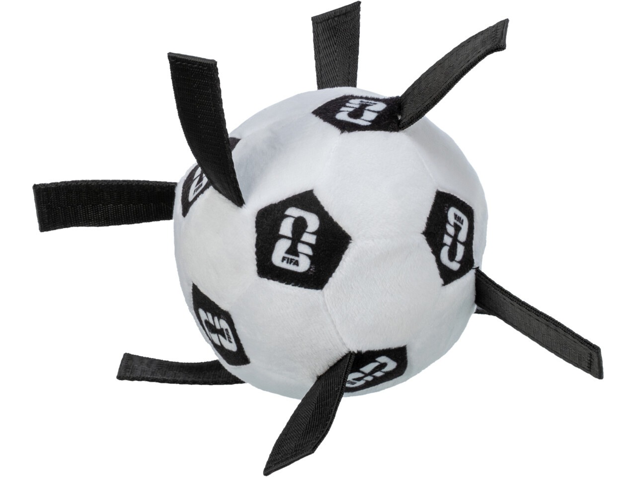 Jucarie Fifa 2026, Minge Soft, 12 cm, Negru, Trixie