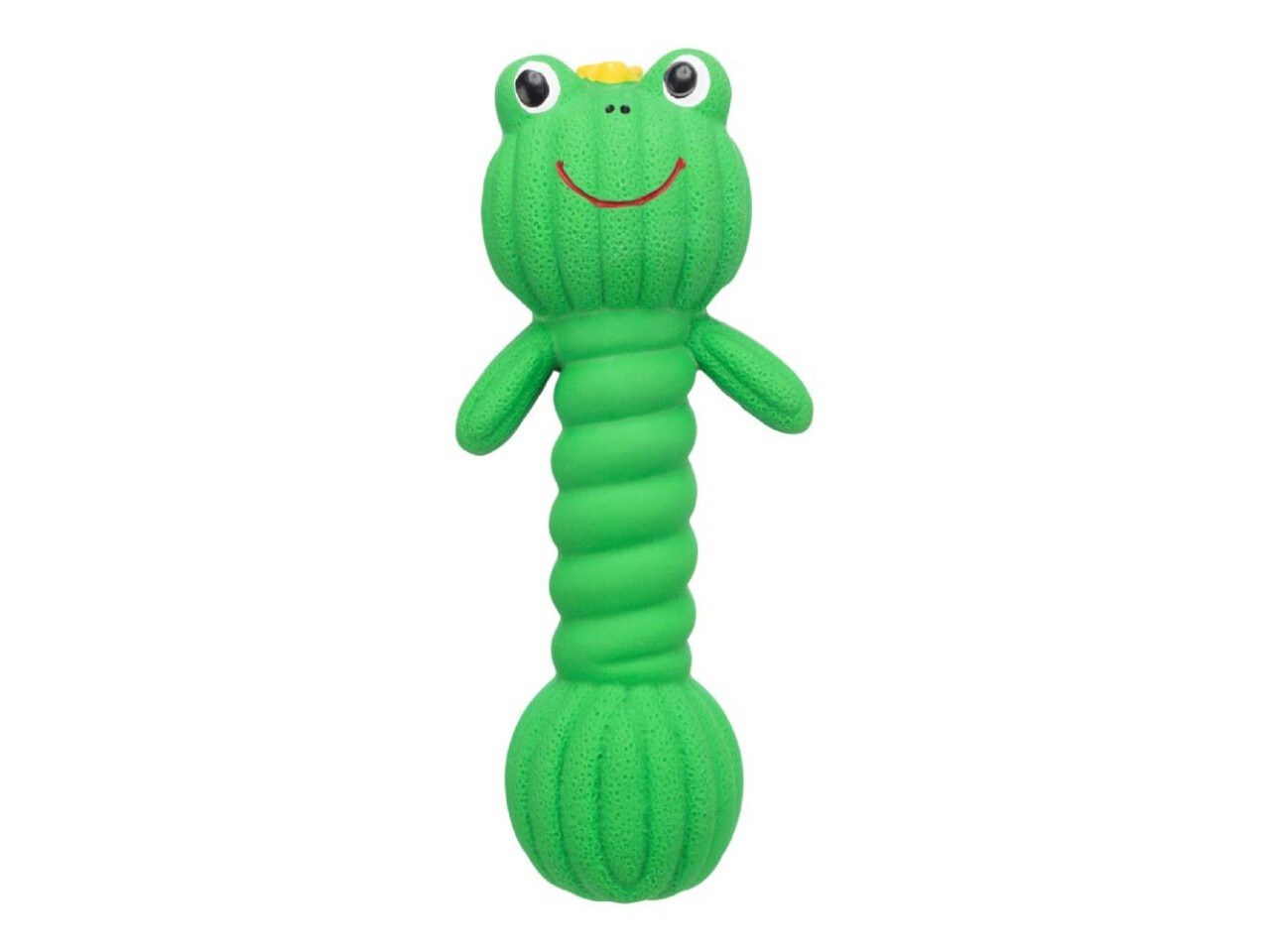Trixie Jucarie Pentru Caini, Gantera Broasca, Latex, Cu Sunet, 18 cm, Verde, 34484