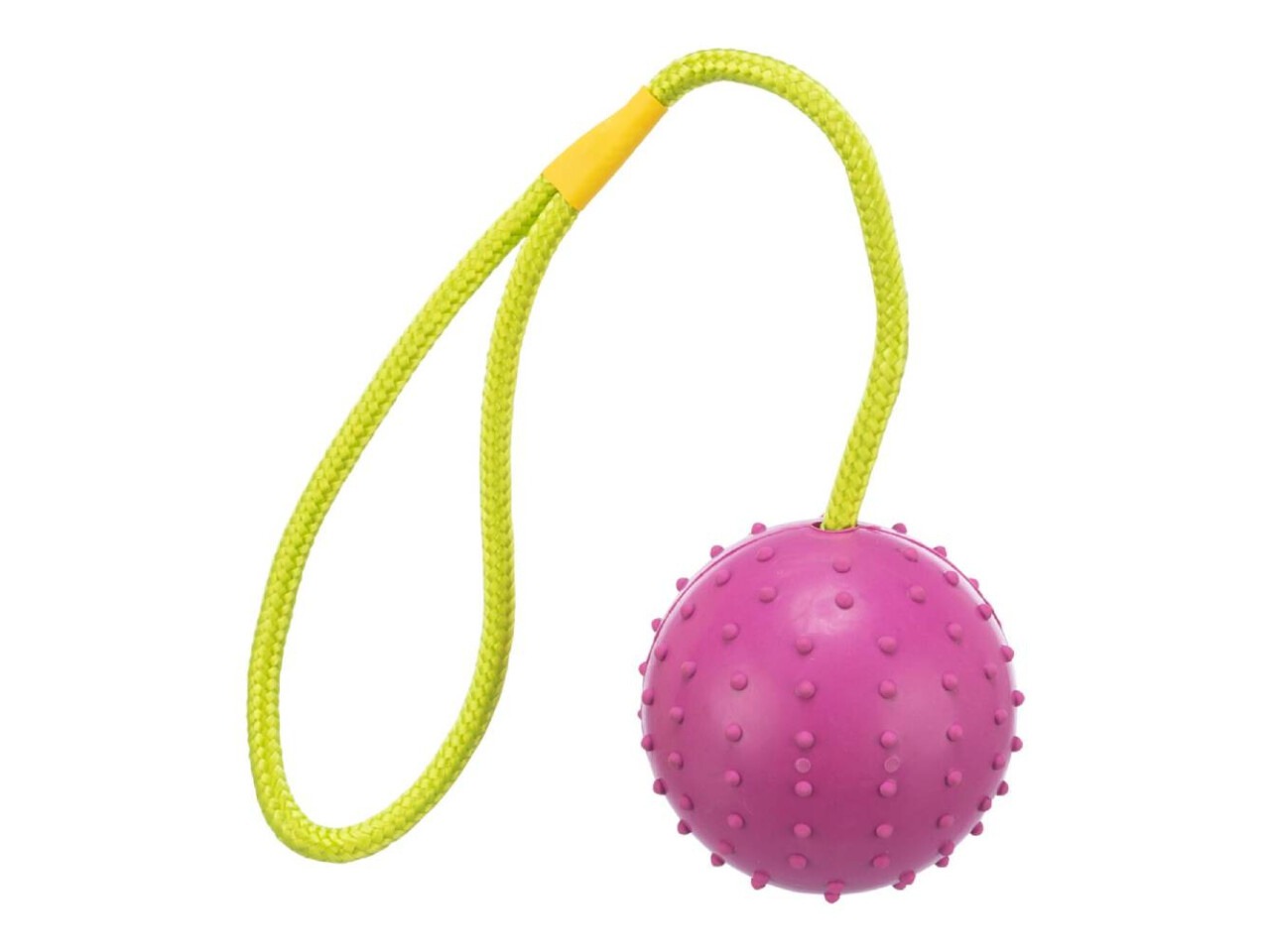 Trixie Jucarie Pentru Caini, Minge Cauciuc Pe Sfoara, 7/30 cm 3308