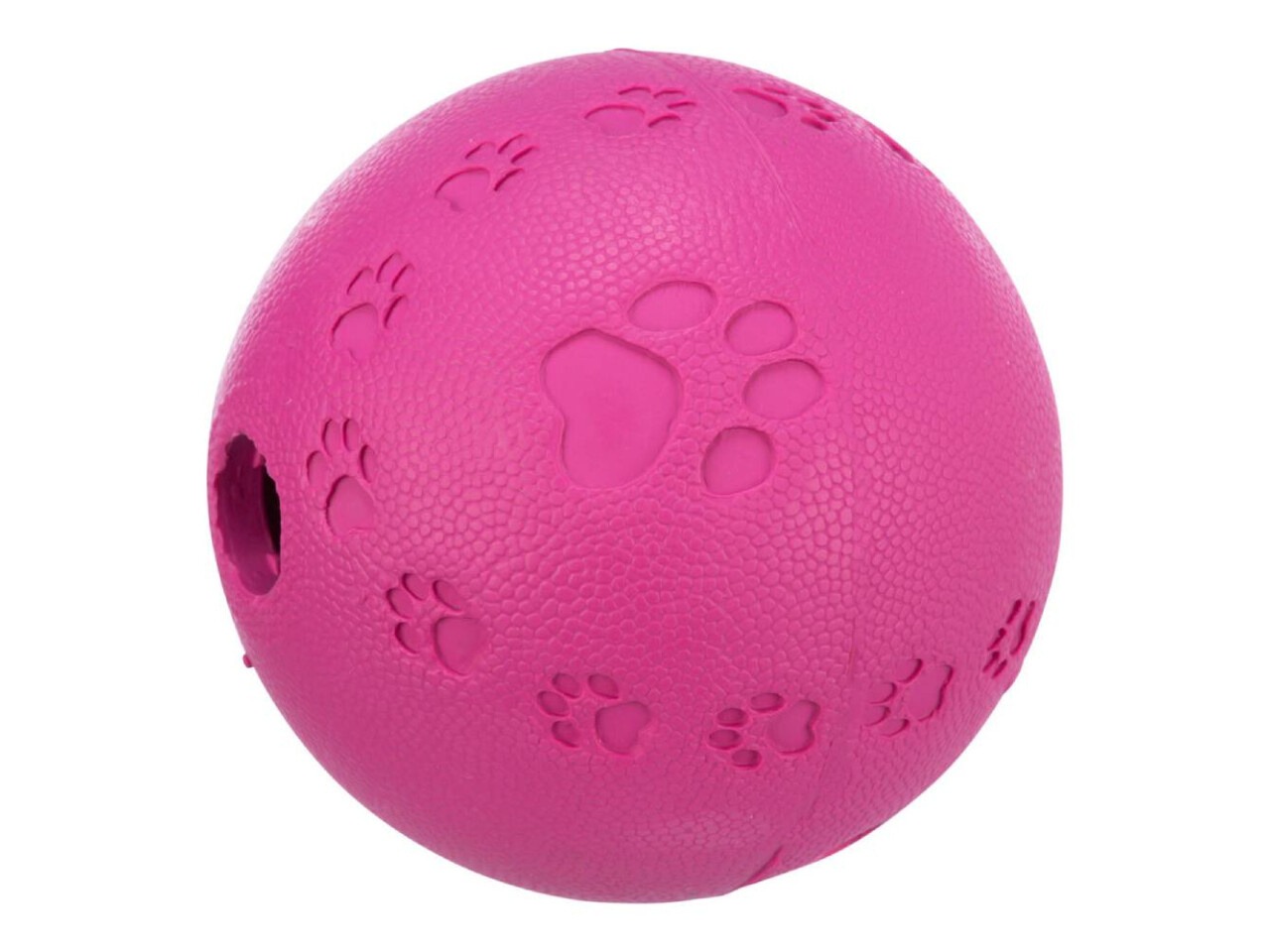 Trixie Jucarie Pentru Caini, Minge Eliberare Recompense, Cauciuc, 11 cm, Roz, 34943