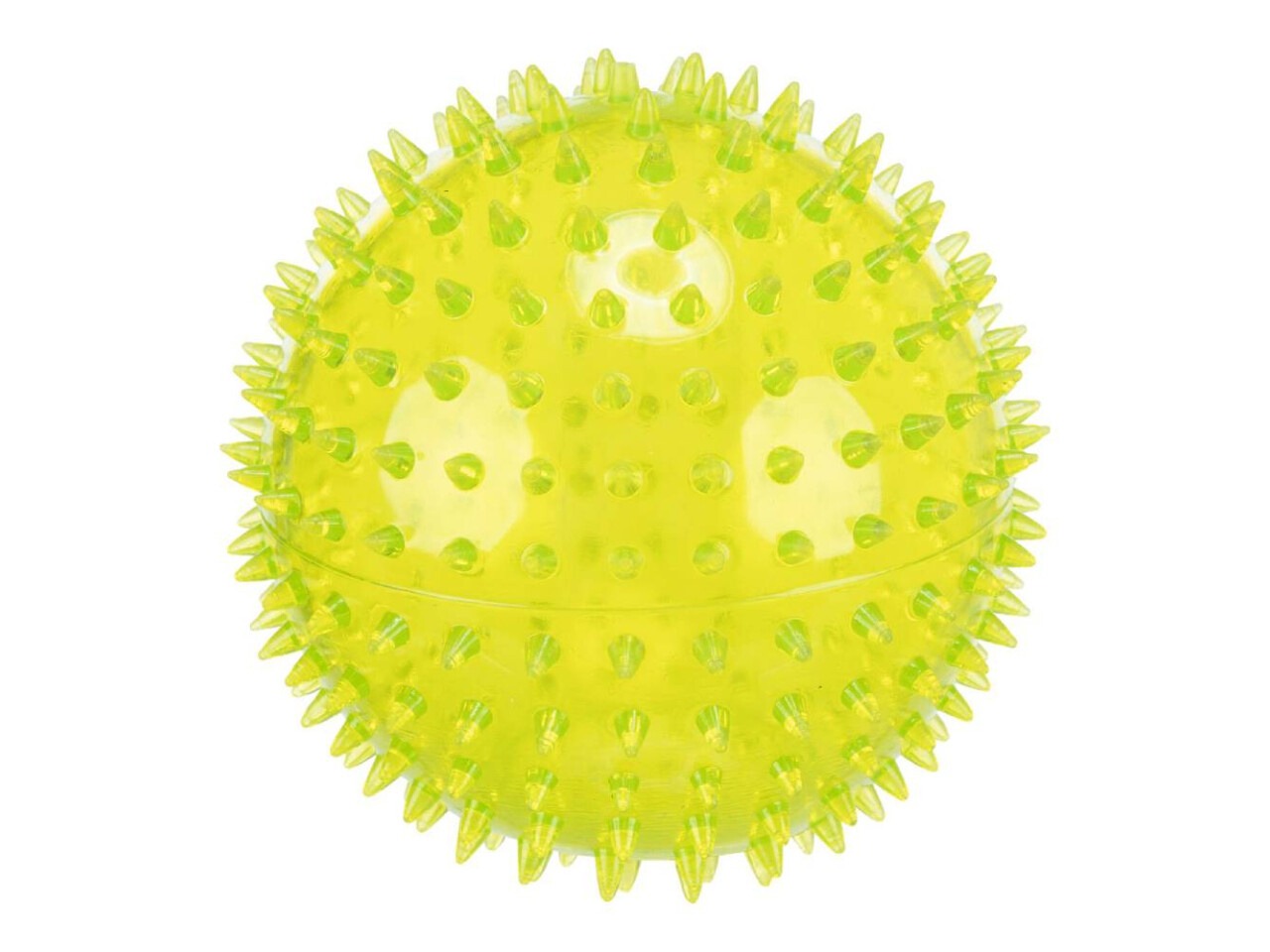Trixie Jucarie Pentru Caini, Minge Arici, Plutitoare,12 cm, Lime, 33652