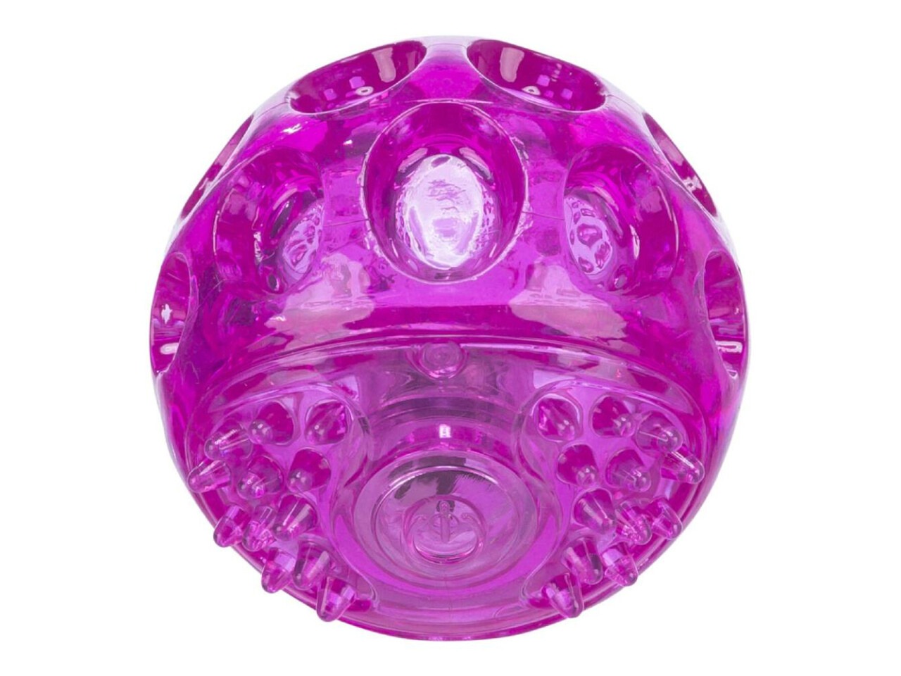 Trixie Jucarie Pentru Caini, Minge Luminoasa, 6 cm, Roz, 33642