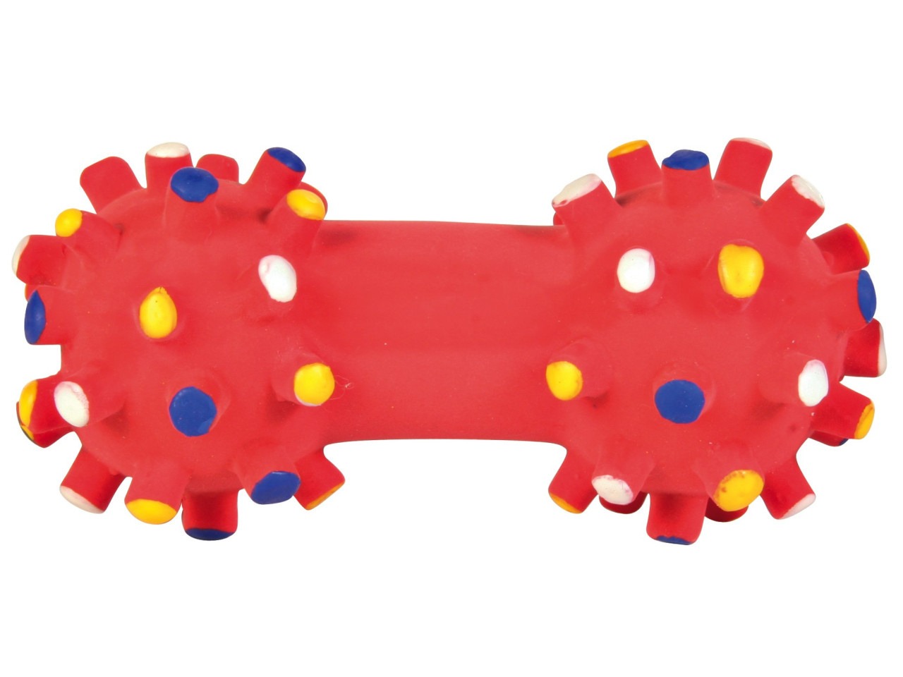 Trixie Jucarie Pentru Caini, Junior, Mini Gantera, Latex, 10 cm, Diverse Culori, 35611