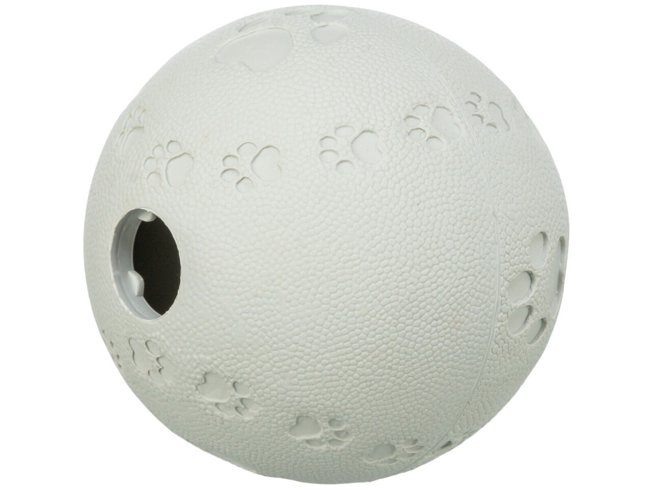 Trixie Jucarie Pentru Caini, Minge Eliberare Recompense, Cauciuc, 9 cm, Gri, 34942