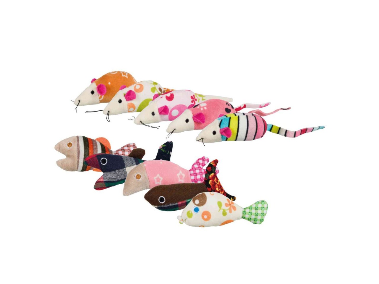 Trixie Jucarie Pentru Pisici, Soarece Sau Peste 9 - 12 cm 40763
