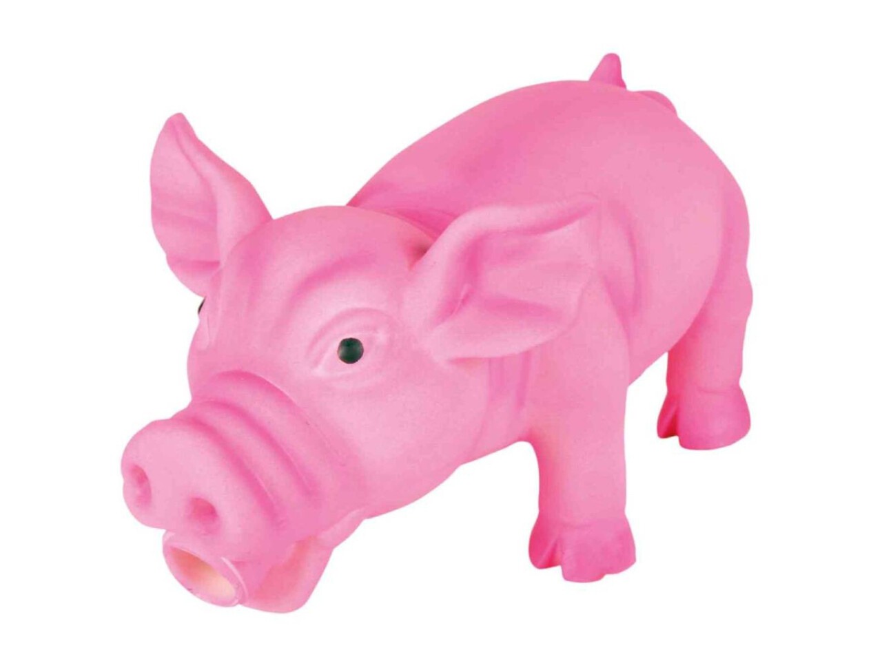 Trixie Jucarie Pentru Caini, Porc, Latex, Cu Sunet Original, 17 cm, Roz, 35490