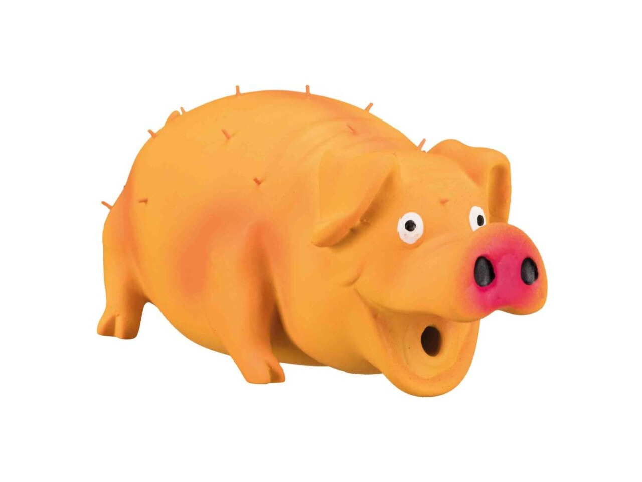 Trixie Jucarie Pentru Caini, Porc Tepos, Latex, Cu Sunet Original, 21 cm 35499