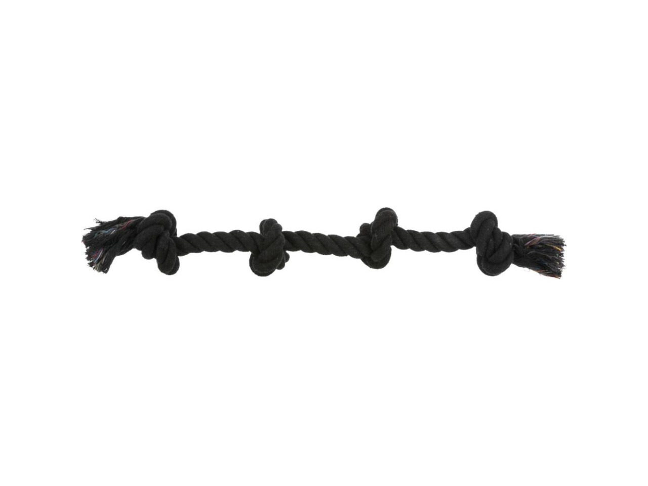 Trixie Jucarie Pentru Caini, Sfoara Cu 4 Noduri, 360 g/54 cm, Diverse Culori, 3274