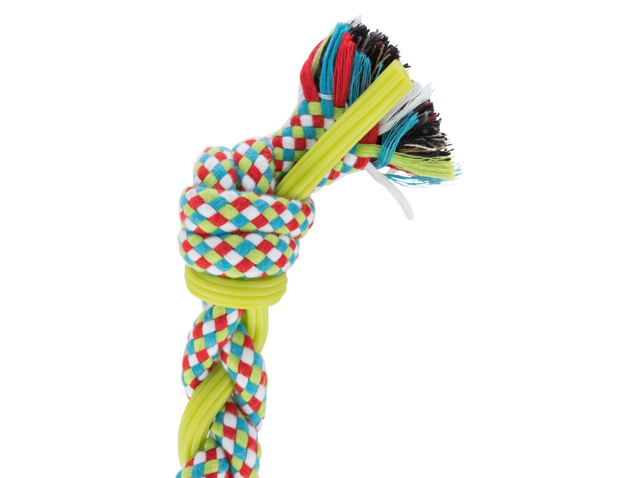 Trixie Jucarie Pentru Caini, Sfoara Impletita, Bumbac/TPR, 50 cm, 35698