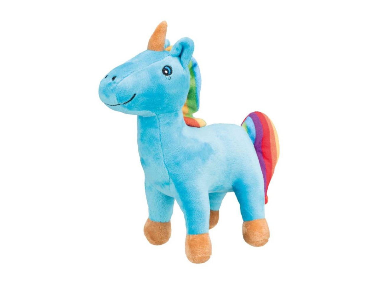 Trixie Jucarie Pentru Caini, Unicorn, Plus, Cu Sunet, 25 cm, Albastru, 36038