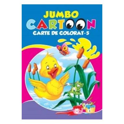 Jumbo Cartoon 5 Carte de colorat