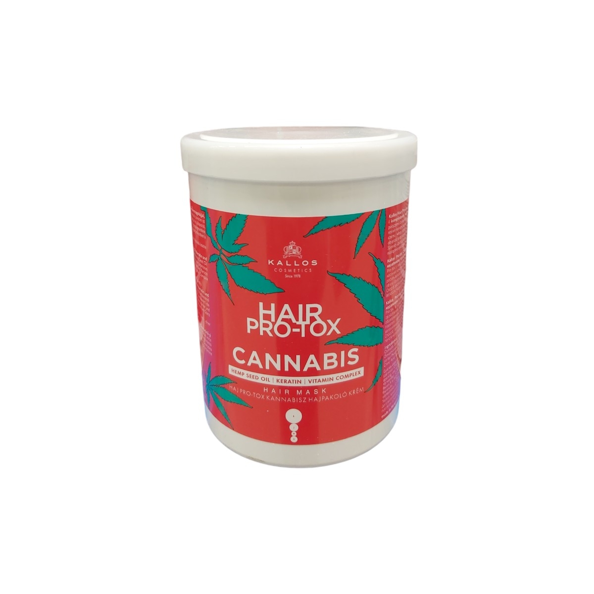 KALLOS MASCA TRATAMENT PAR CANNABIS 1L
