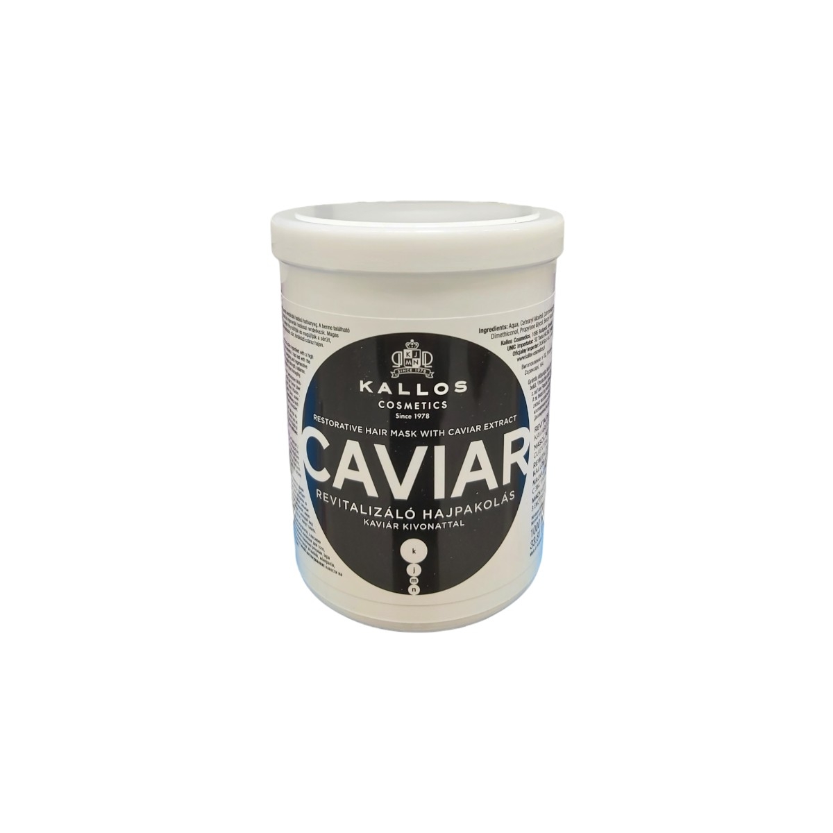 KALLOS MASCA TRATAMENT PAR CAVIAR 1L