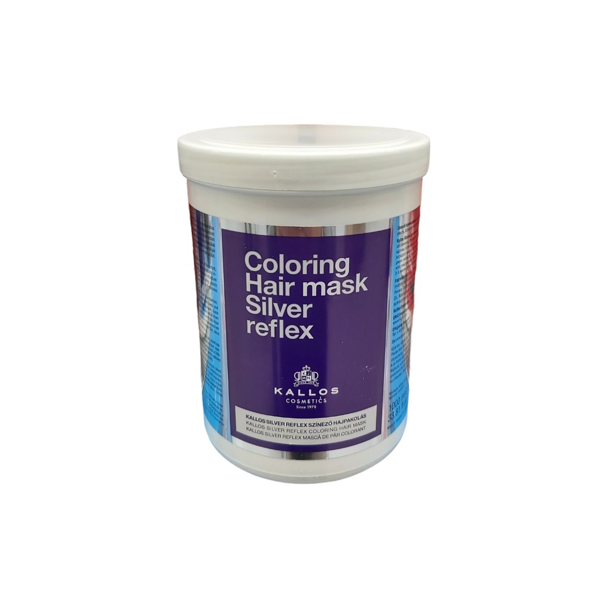 KALLOS MASCA TRATAMENT PAR SILVER REFLEX 1L