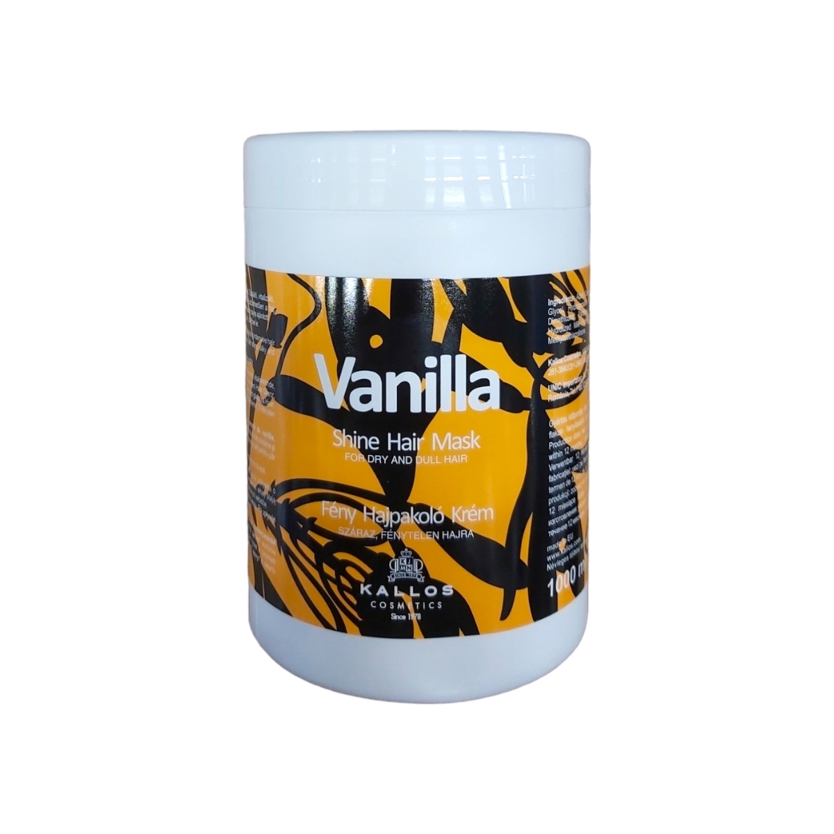 KALLOS MASCA TRATAMENT PAR VANILLA 1L