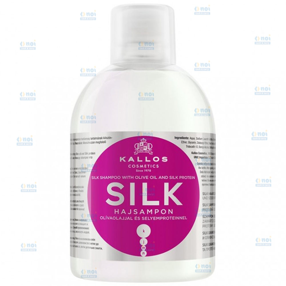 KALLOS SAMPON PAR SILK ULEI DE MASLINE 1L