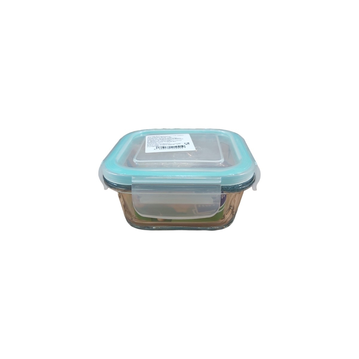 KAVEH CASEROLA STICLA CU CAPAC PATRATA 300ML PN1241