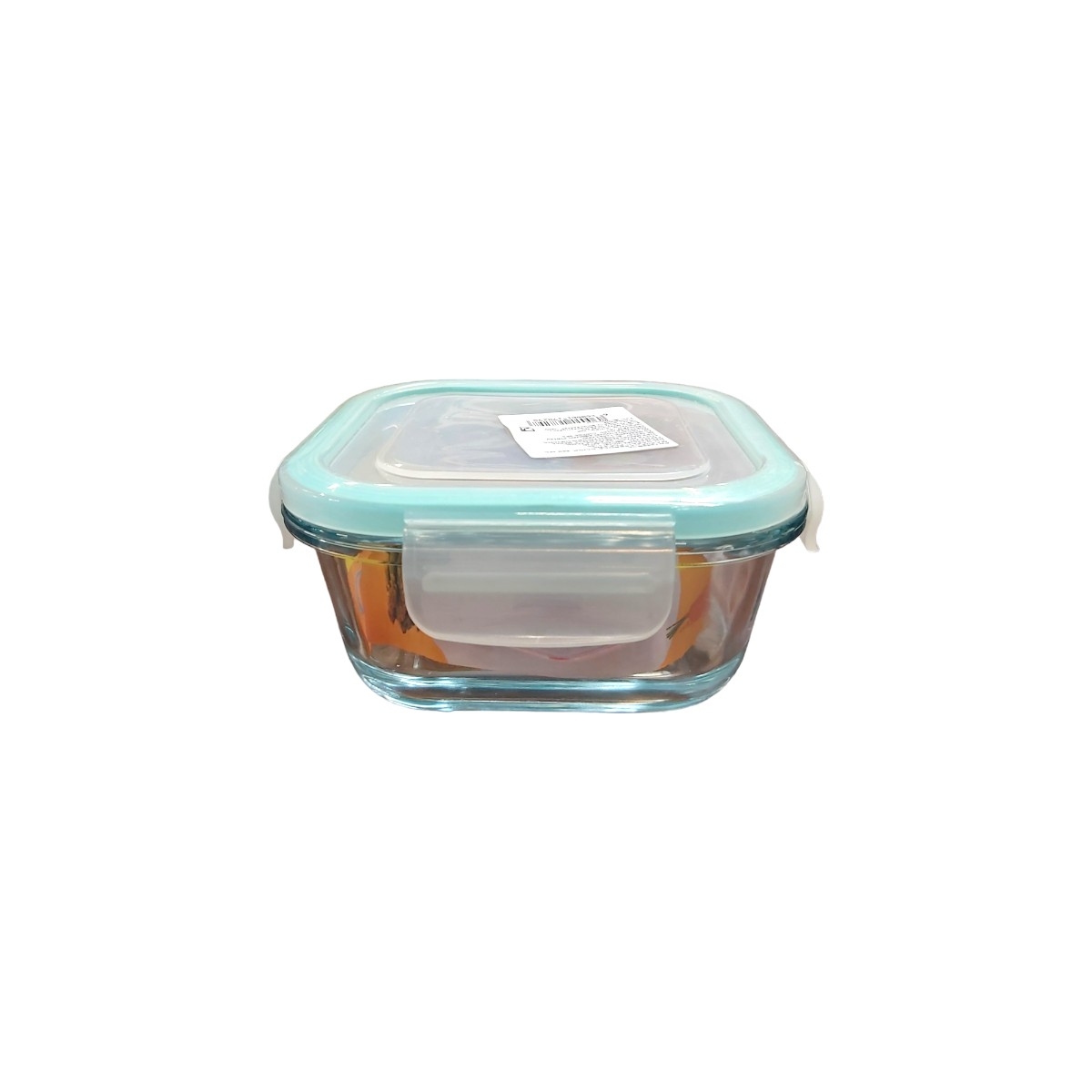 KAVEH CASEROLA STICLA CU CAPAC PATRATA 460ML PN1242