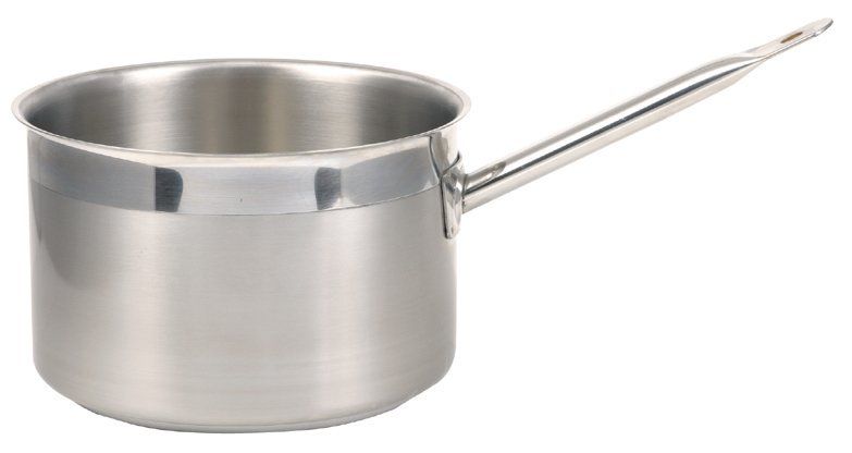 Cratita pentru sos, capacitate 4 litri, inox, cu 1 maner, diametru 200mm