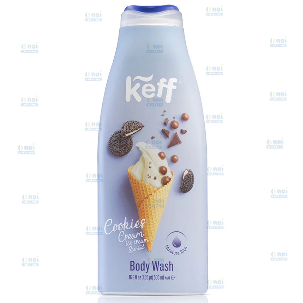 KEFF GEL DE DUS COOKIES CREAM 500ML