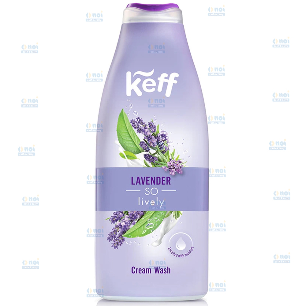 KEFF GEL DE DUS LAVENDER 500ML