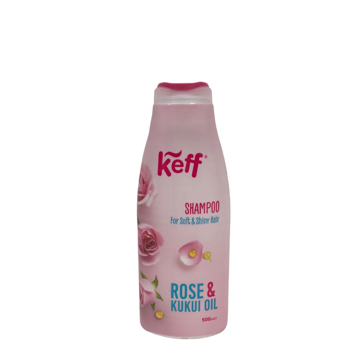 KEFF SAMPON PAR MOALE&STRALUCITOR ROSE&KUKUI OIL 500ML