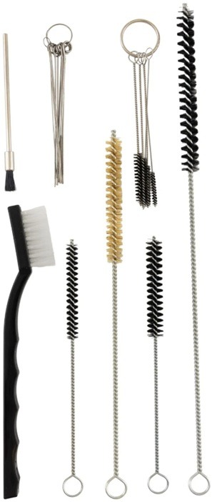 Kit de curatare pistol de vopsit 21 perii ROTOR