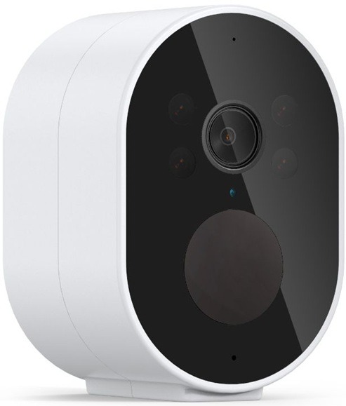 Kit mini NVR Video ANNKE N44WEH+I41DL*2, statie tip baza cu 2 camere interior/exterior 2MP, Full HD, baterie, rezistent la intemperii